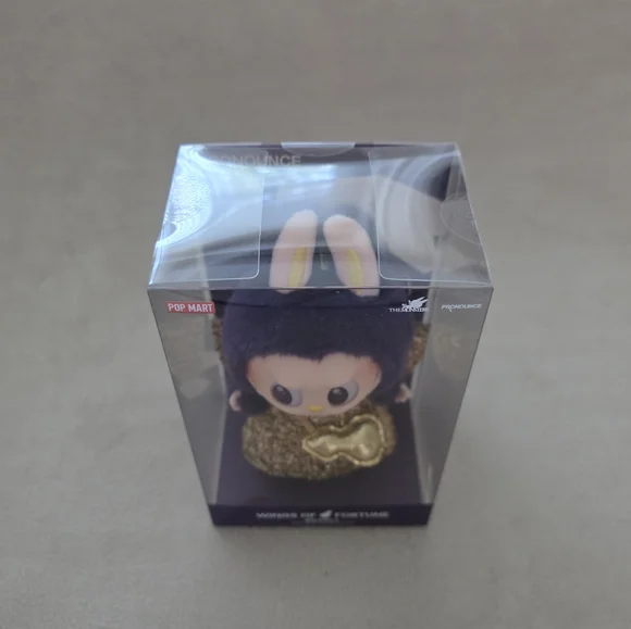 💜Authentic Pop Mart, Labubu X Pronounce - Wings Of Fortune Vinyl Plush - Picture 5 of 9